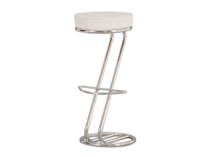 Barhocker Z-Form weiß